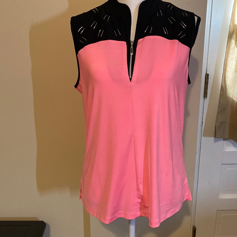 ❤️Jamie Sadock Sleeveless Top Women's Sleeveless golf shirt - Large like…